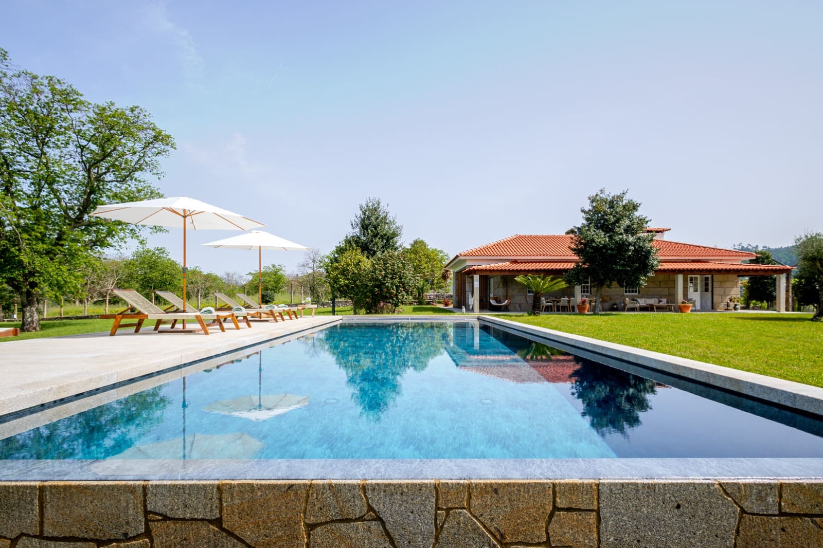 Casa da Quinta and infinity pool